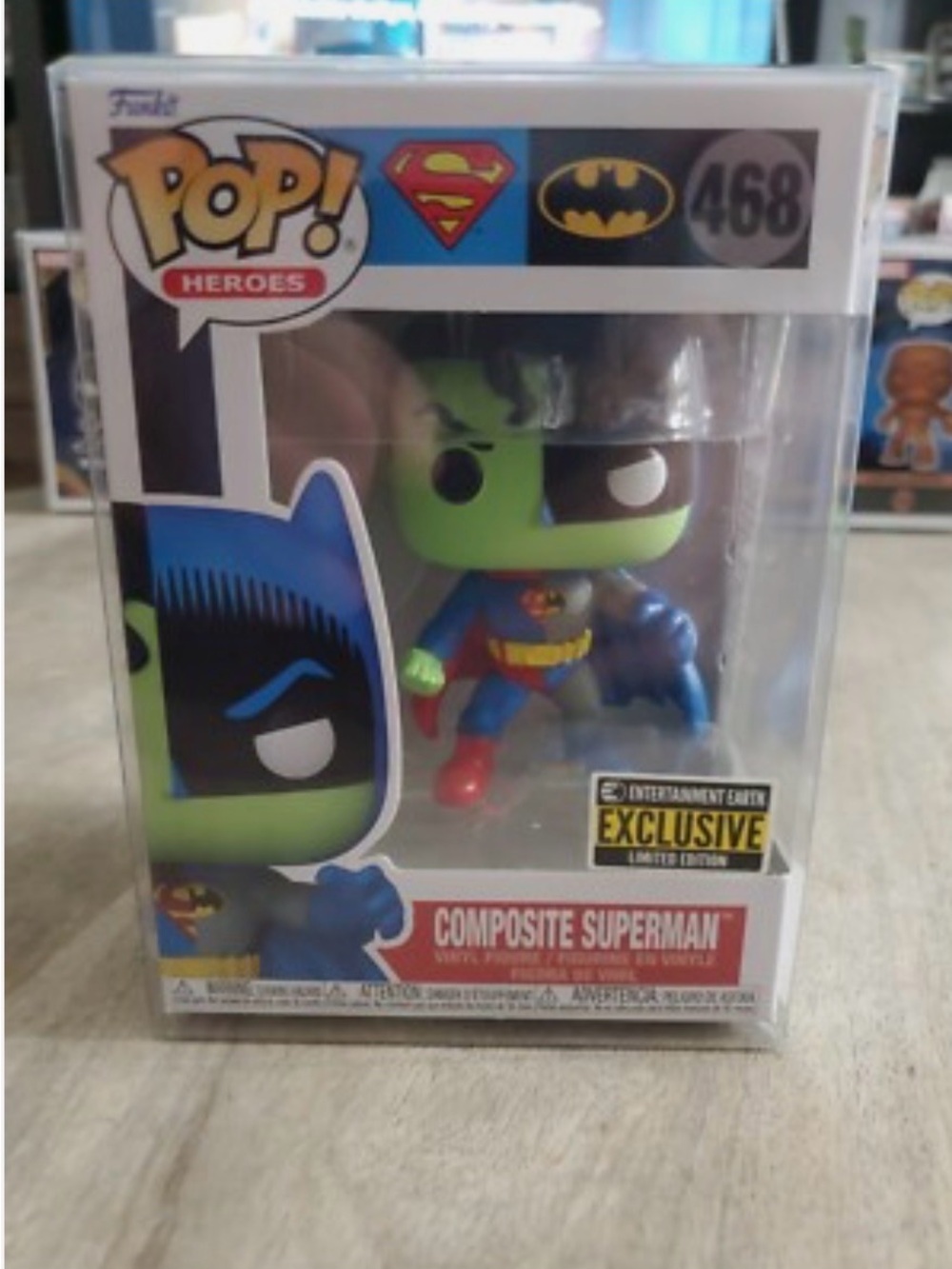 DC Funko Pop! Composite Superman in Green, Blue & Black